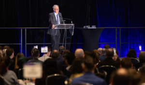 ‘You are our critical partners’: President Alan Shepard encourages community to innovate together