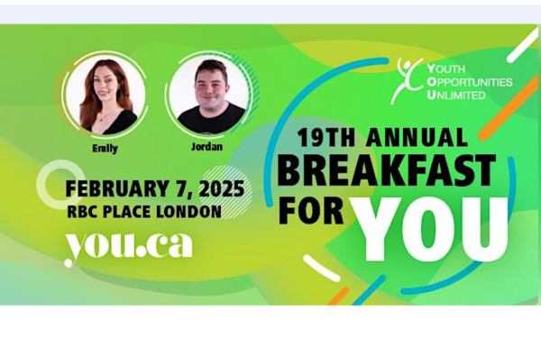 19th Annual Breakfast for YOU