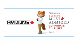 CARFAX Named One of Canada’s Most Admired Corporate Cultures™ in 2020 