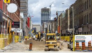 Richmond Street partially reopens downtown