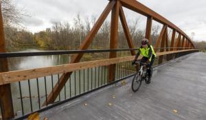 Clear sailing: new bridges close big gap on Thames Valley Parkway