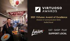 Tourism London wins 2021 Virtuoso Award of Excellence