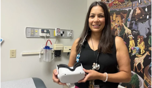 Gaming the system: London researchers testing VR to keep young patients calm