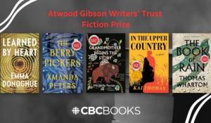 London author finalist for $60k Atwood Gibson Writer's Trust Fiction Prize