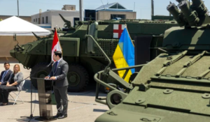 $500M in London-made military vehicles bound for war-torn Ukraine