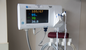 Vital signs machines are now available in all care spaces at LHSC