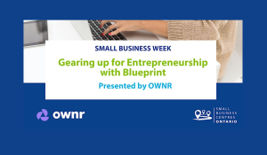 Virtual: Gearing up for Entrepreneurship with Blueprint