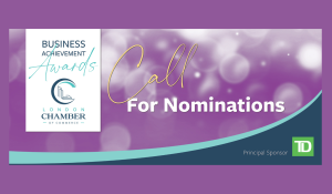 Nominations Now Open for the 2025 Business Achievement Awards! Submit by December 15, 2024.