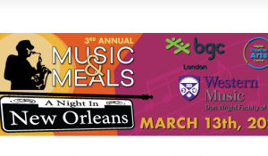 BGC London 3rd Annual Music & Meals - A Night in New Orleans